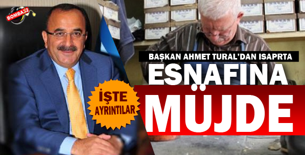 Esnafa müjde