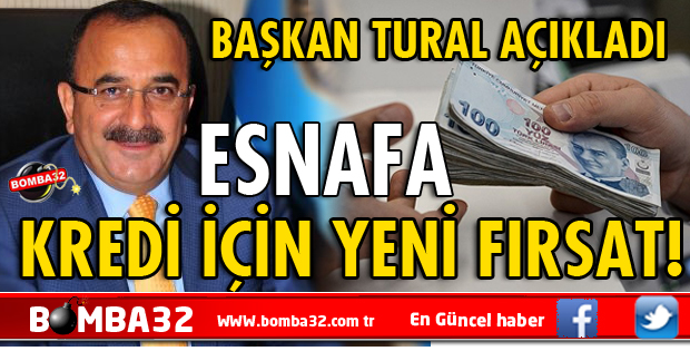 ESNAFA SIFIR FAİZLİ KREDİ İÇİN YENİ FIRSAT