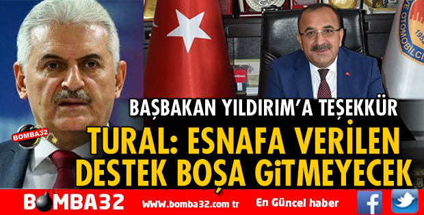 ESNAFA VERİLEN DESTEK BOŞA GİTMEYECEK