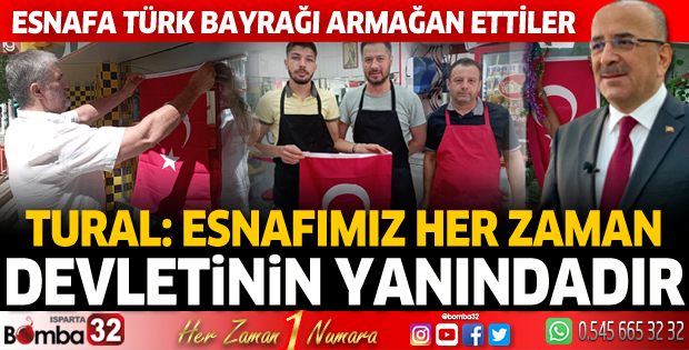 Esnafımız her zaman devletinin yanındadır