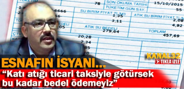 ESNAFIN İSYANI…