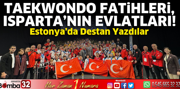 Estonya’da destan yazdılar