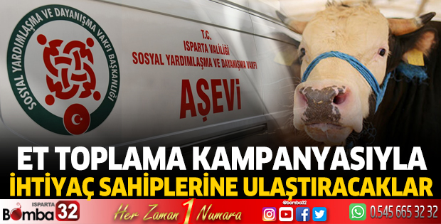 Et Toplama Kampanyasıyla ihtiyaç sahiplerine ulaşacak