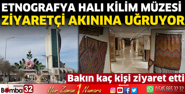 Etnografya Halı kilim Müzesi ziyaretçi akınına uğruyor