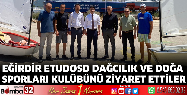 ETUDOSD Dağcılık ve Doğa Sporları Kulübünü ziyaret ettiler