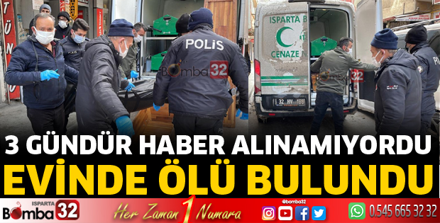Evinde ölü bulundu