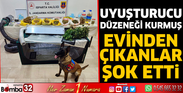 Evinden çıkanlar şok etti