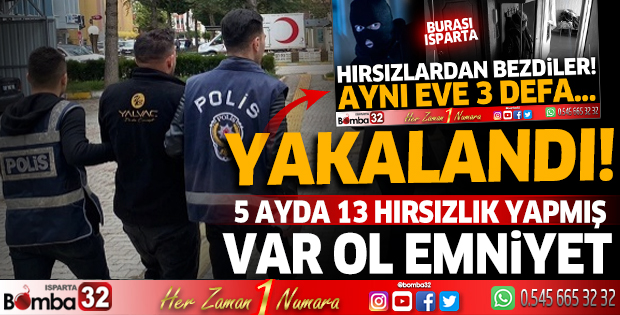 Evlere dadanan şüpheli yakalandı