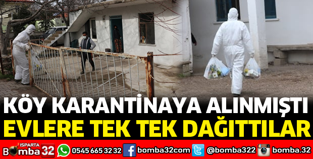 EVLERE GIDA VE TEMİZLİK MALZEMESİ YARDIMI