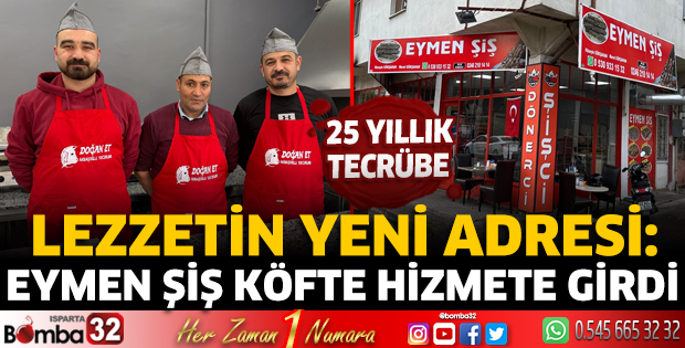 Eymen Şiş Köfte hizmete girdi