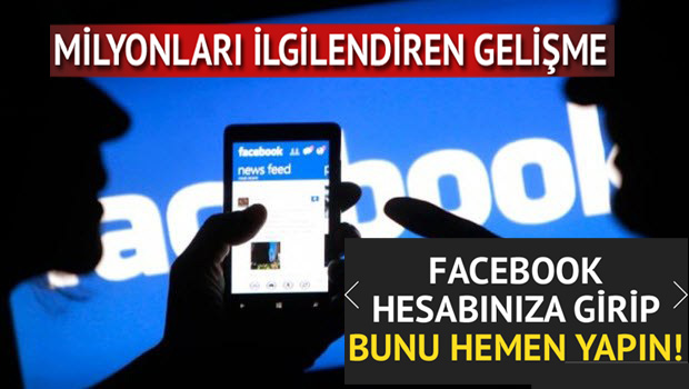 Facebook'un yeni gizlilik ayarlarına dikkat