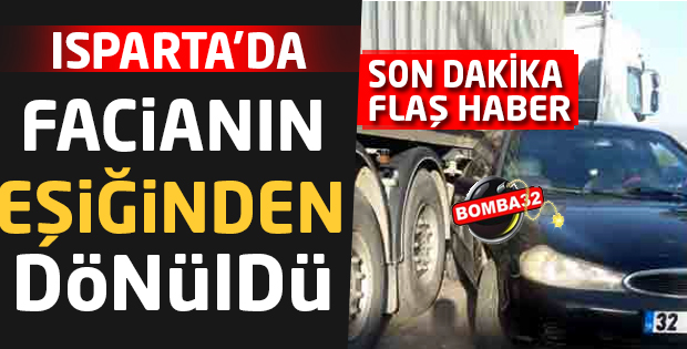 FACİANIN EŞİĞİNDEN DÖNÜLDÜ