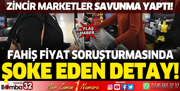 Fahiş fiyat soruşturmasında flaş gelişme... Zincir marketler savunma yaptı