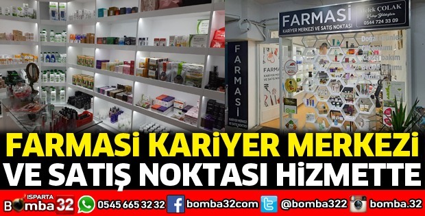 Farmasi Kariyer Merkezi ve Satış Noktası hizmette