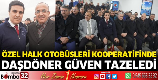 Faruk Daşdöner'in karşısına aday çıkmadı