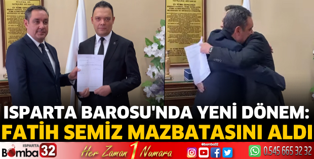 Fatih Semiz mazbatasını aldı