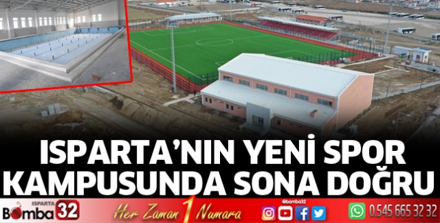 Fatih Spor Kampusunda çalışmalar sona yaklaştı