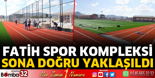 Fatih Spor Kompleksinde sona yaklaşıldı