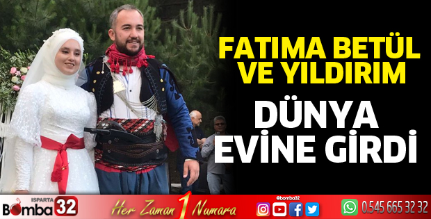 Fatıma Betül ile Yıldırım evlendi