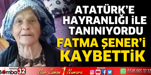Fatma Şener hayatını kaybetti