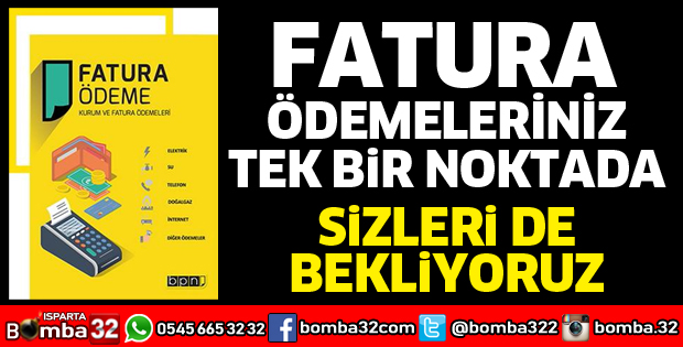FATURA ÖDEMELERİNİZ TEK BİR NOKTADA