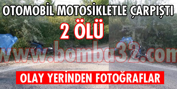 FECİ KAZA 2 KİŞİ ÖLDÜ