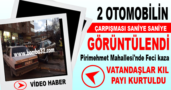 FECİ KAZA GÜVENLİK KAMERASINDA