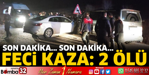 Feci kazada 2 ölü var