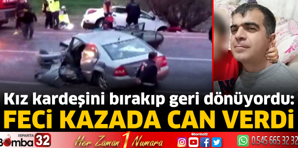 Feci kazada can verdi