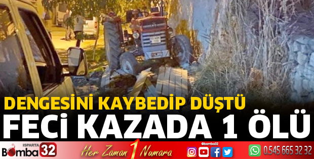 Feci kazada öldü