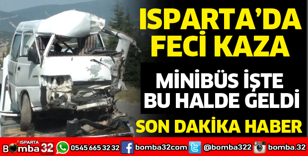 FECİ KAZADA SÜRÜCÜ YARALANDI