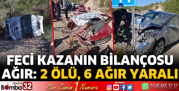 Feci kazanın bilançosu ağır: 2 ölü, 6 ağır yaralı
