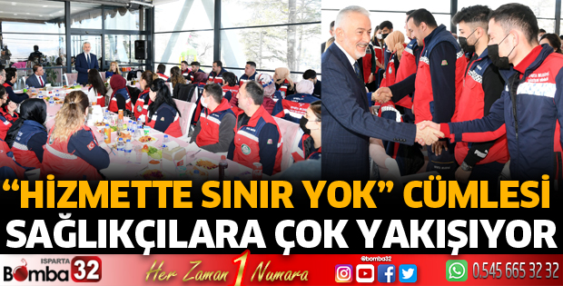 Fedakarca çalışarak ihtiyaç duyan vatandaşlarımızın yanındasınız
