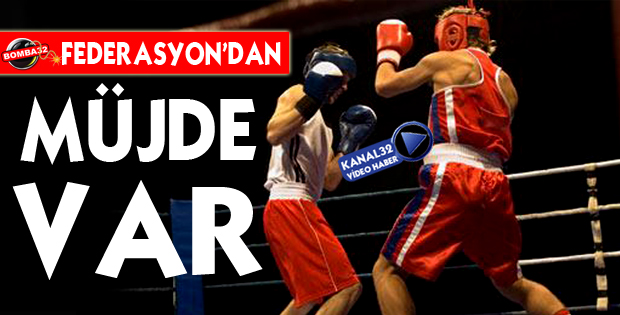 Federasyondan müjde