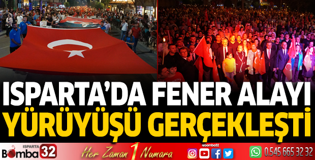Fener alayı yürüyüşü gerçekleşti