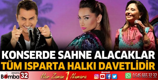 Festivalde sahne alacaklar 
