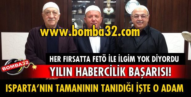 FETÖ'DAN TUTUKLU VALİ OĞUZ TERÖR ÖRGÜTÜ ELEBAŞISI İLE FOTOĞRAF ÇEKİNMİŞ