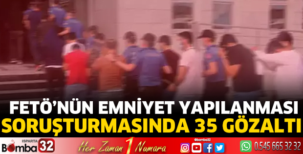 FETÖ'de emniyet yapılanması soruşturması