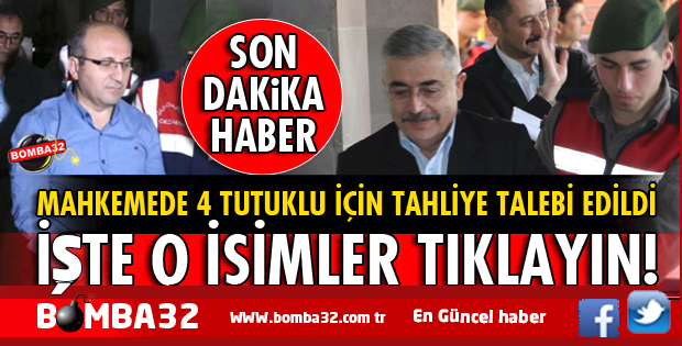 FETÖ/PDY'DEN ISPARTA'DA 4 TUTUKLU İÇİN TAHLİYE TALEBİ