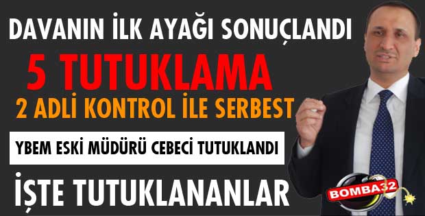 FETÖ/PYD OPERASYONUNDA TUTUKLAMALAR VAR