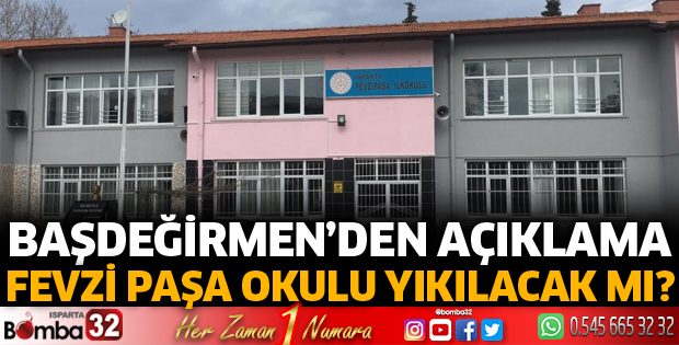 Fevzi Paşa Okulu yıkılacak mı?