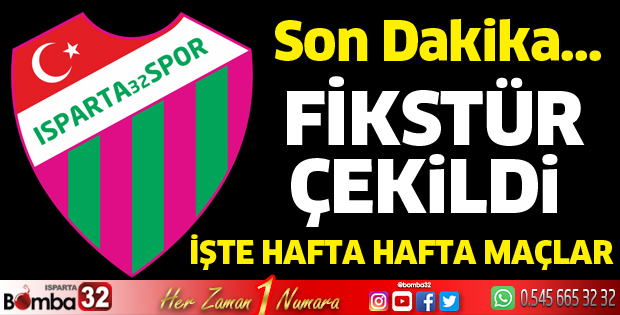 Fikstür çekildi