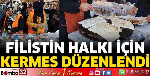 Filistin halkı için kermes düzenlendi 