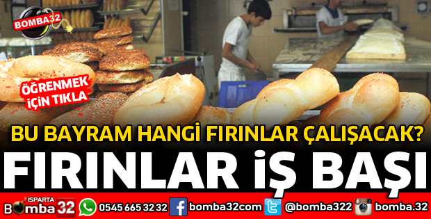 FIRINLAR İŞ BAŞI