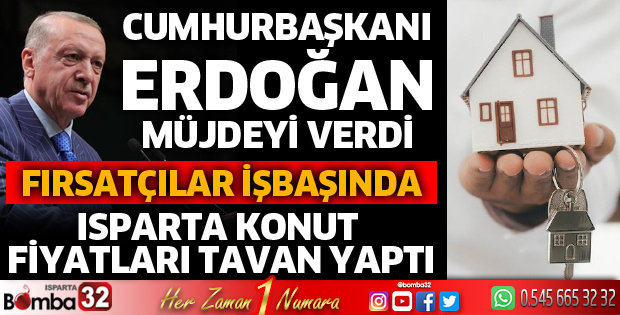 Fırsatçılar konut fiyatlarını yükseltti