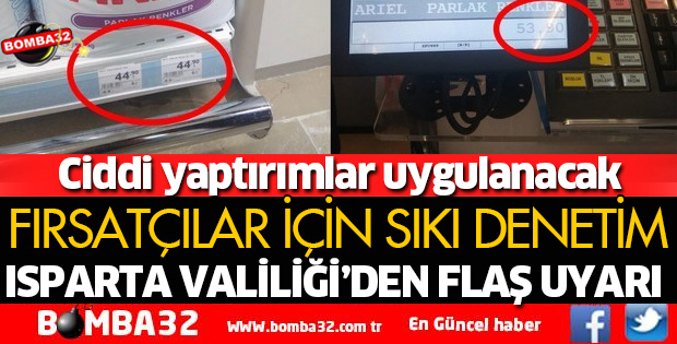 FIRSATÇILIĞA VALİLİK EL KOYUYOR