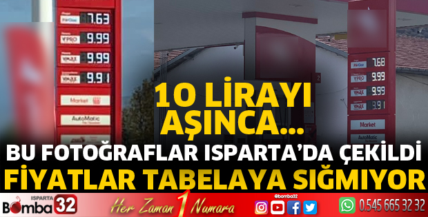 Fiyatlar tabelalara sığmıyor