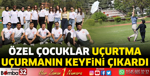 Fizyoterapi ve Engelsiz Yaşam Topluluğundan Uçurtma Şenliği
