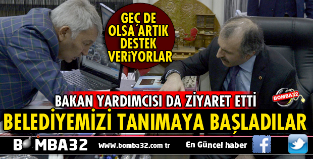 FLAŞ HABER BAKAN YARDIMCISI ISPARTA BELEDİYESİNİ ZİYARET ETTİ