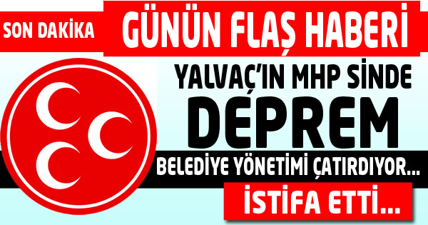 FLAŞ.. BELEDİYE YÖNETİMİ ÇATIRDIYOR...